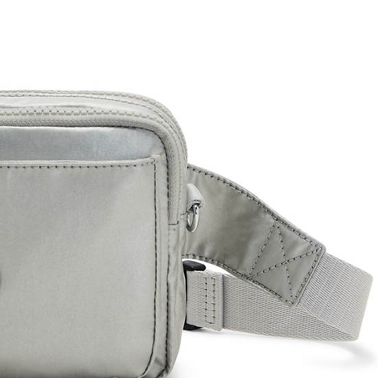 Torba Crossbody Kipling Abanu Multi Metallic Convertible Głęboka Szare | PL 2187XY